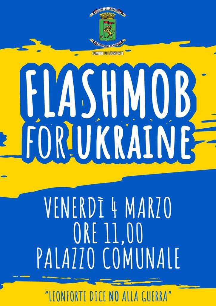 Flashmob for Ukraine