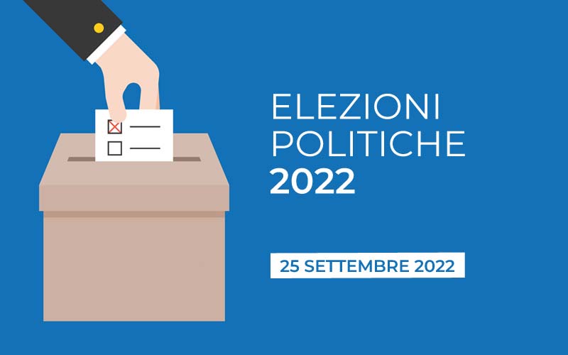 Elezioni politiche del 25 settembre 2022 – Voto degli elettori italiani temporaneamente all’estero