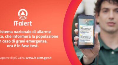 Sistema di allarme pubblico IT-Alert. Fase di test del 5 luglio in Sicilia