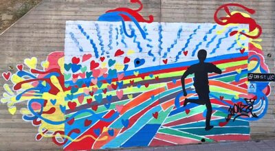 [🇬🇧] Sport street art wall